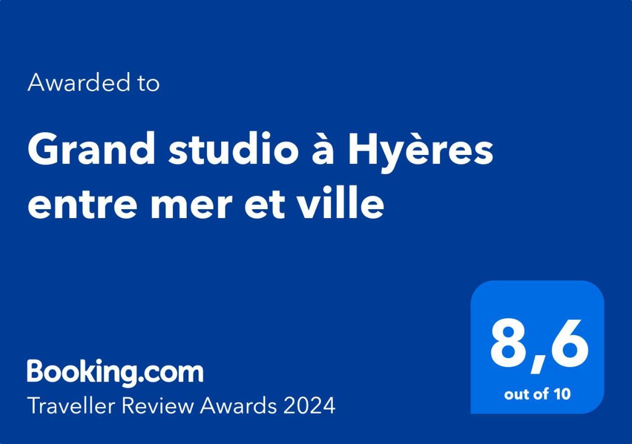 Grand Studio A Hyeres Entre Mer Et Ville Екстериор снимка